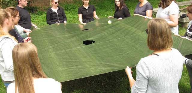 Teambuilding mit TMS + Teamübungen