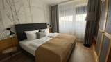 Schlafzimmer im Apartment Premium Plus