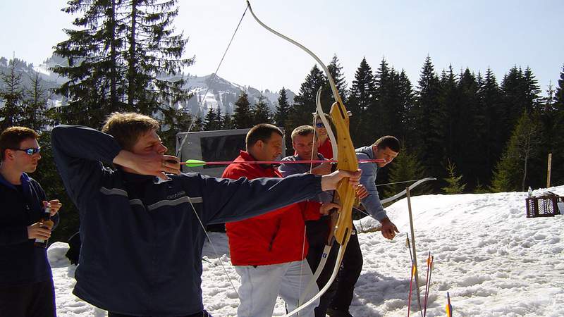 Bogenschießen in Oberstdorf