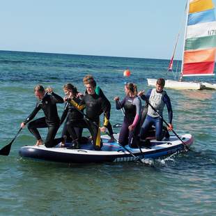 Katamaran segeln + Stand up Paddling Katamaran segeln Ostsee