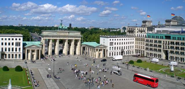 Berlin, Brandenburger Tor, Pariser Platz
