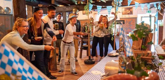 Weihnachtsfeier mit Aktion, Teambuilding, Bayerische Olympiade