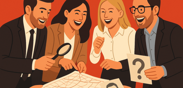 Krimi-Spiel "Tatort Publikum - Mord unter falschen Freunden"