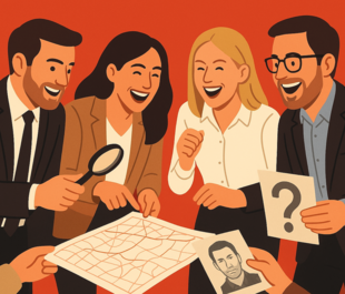 Krimi-Spiel "Tatort Publikum - Mord unter falschen Freunden" Krimi-Spiel "Tatort Publikum - Mord unter falschen Freunden"