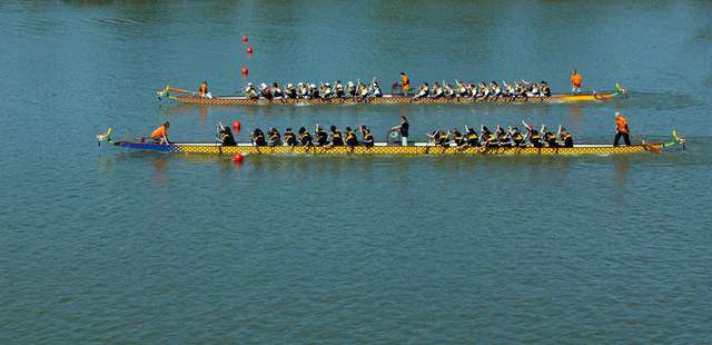 »» für 30 - 500 Pers. / von 2 - 6 Std. longboat, 50er drachenboot, drachenboot, dragon boat, event, drachenbootfahren, drachenbootrennen, rennen, fahren, paddeln