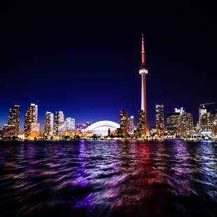 Toronto in Kanada Toronto bei Nacht