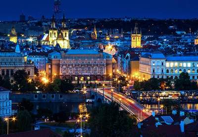 Incentive Reise Tschechien Prag Panorama
