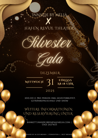 Silvester-Gala: Tanz auf dem Vulkan