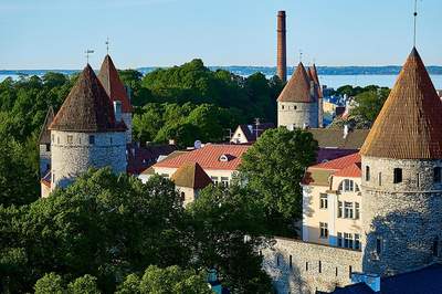 Incentivereise Estland Tallin von oben