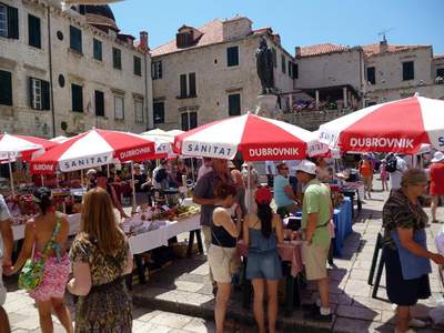 Incentive Reise Kroatien Dubrovnik Markt