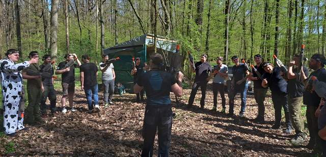 Outdoorlasertag/Teambuilding/JGA/"Taktikpaket