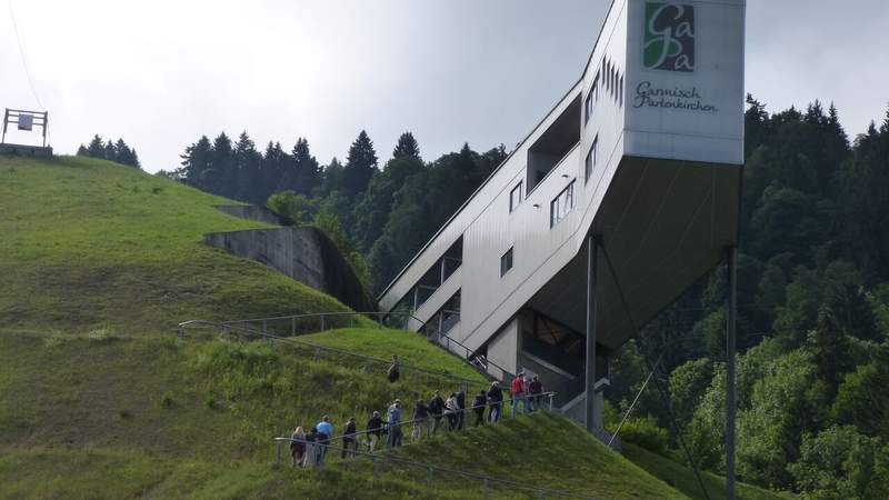 Olympiaskisprungschanze und Partnachklamm