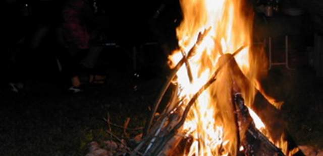 Lagerfeuer Zünftige Hüttengaudi in Mainfranken - mit ÜB