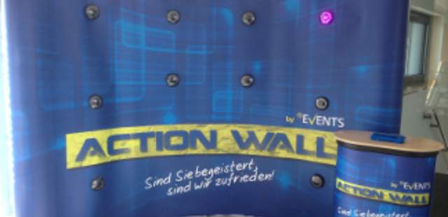 Action-Wall – temporeiches Event-Modul