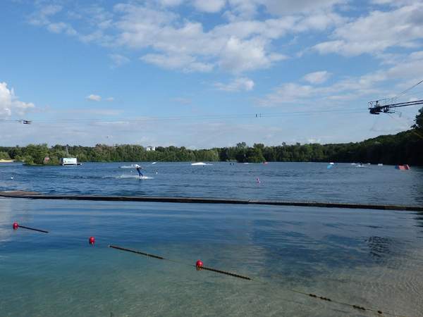 Betriebsauflug See Strand Teambuilding