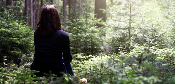 Waldbaden - Team SEIN in der Natur