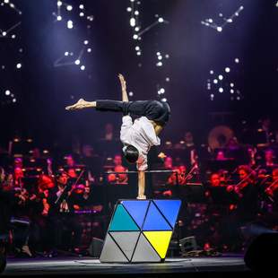 Rubik's Cube Akrobatikshow