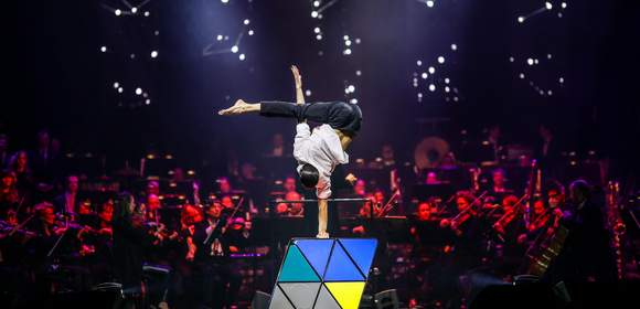 Rubik's Cube Akrobatikshow