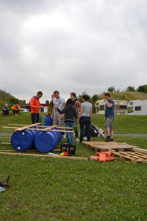 Teamevent mal anders: GPS Tour + Floßbau!