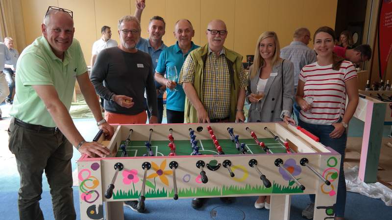 Tischkickerbau - das Teamevent