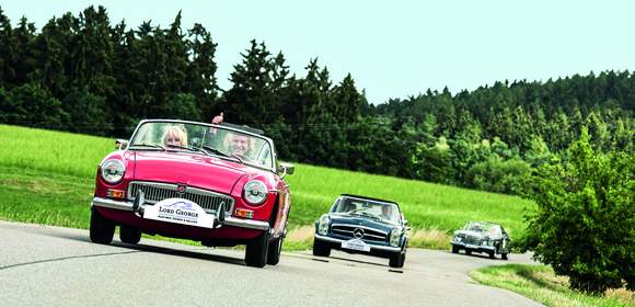 MG und Mercedes in Bayern