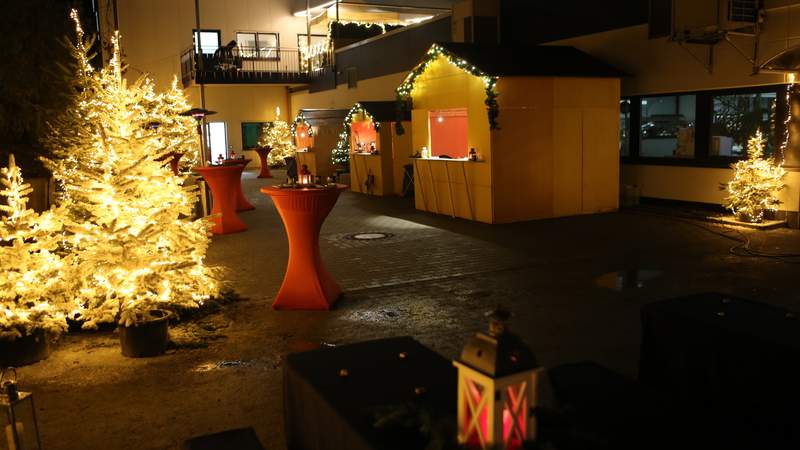 Mobiler Weihnachtsmarkt