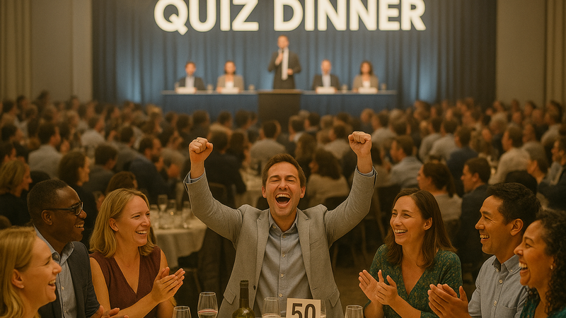 QUIZDINNER, QUIZZEN, DINGSDA, BUZZERN, BATTLE