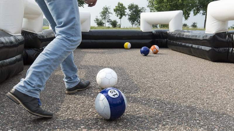 Fußball-Billard