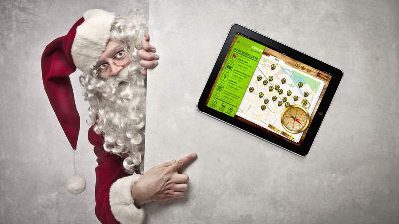 Xmas iPad Rallye