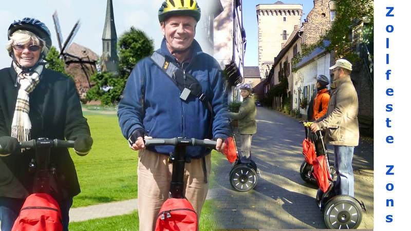 Segway-Biathlon in NRW