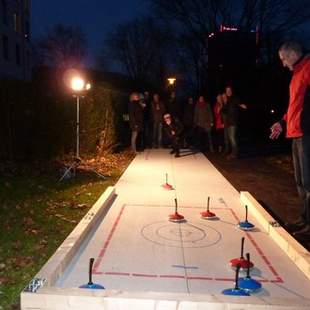 Eisstockschießen für Ihre Weihnachtsfeier