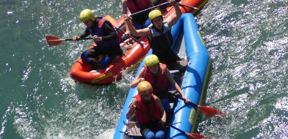 Canadier-Rafting Challenge