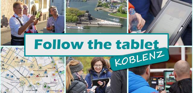 Follow the tablet - Koblenz
