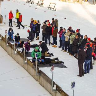 Biathlon Action im Sauerland