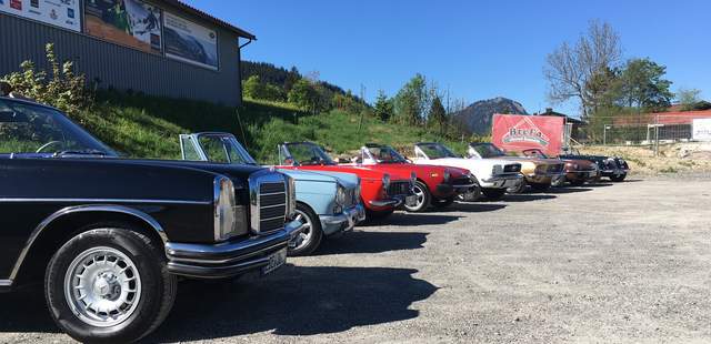 Mit Oldtimer den Starnberger See umrunden
