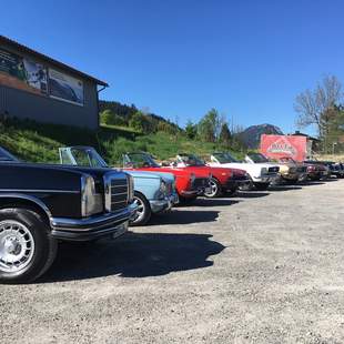 Mit Oldtimer den Starnberger See umrunden