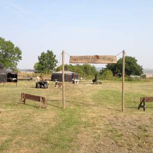 Outdoor Tipi Camp