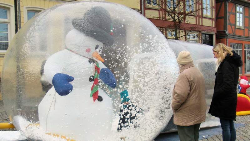Mobiler Firmen Weihnachtsmarkt bis 50 Gäste