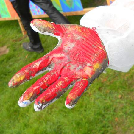 Aktion Painting Event 3 Action Painting – Ihr Kreativ-Event