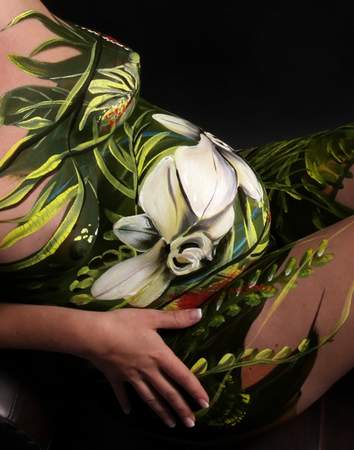 Bodypainting – Körperbemalung als Show