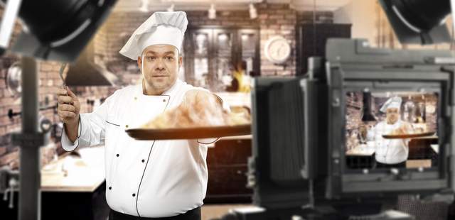 Koch Küche Hybride Weihnachtsfeier