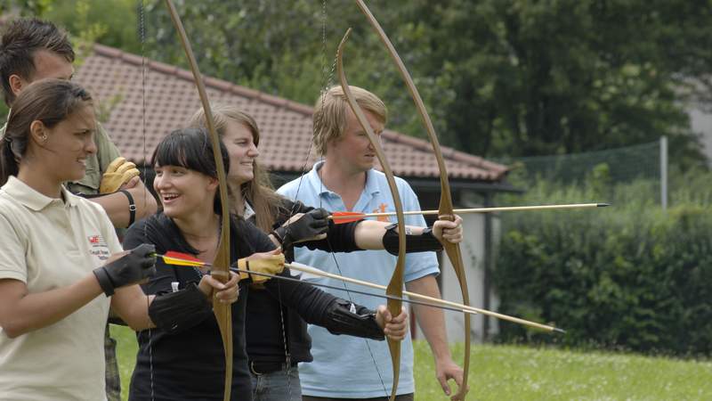 Bogenschießen ; traditionelles Bogenschießen ; Teamevent ; Teambuilding