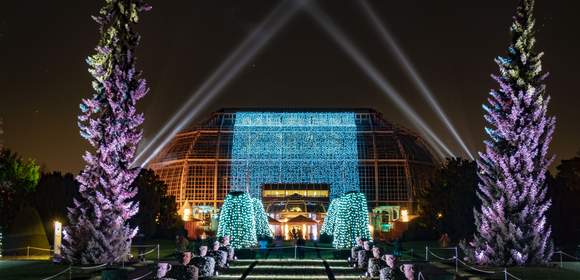 Weihnachstfeier im Christmas Garden