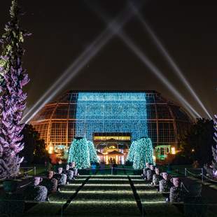 Weihnachstfeier im Christmas Garden