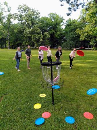 Teamevent Frisbeegolf / Discgolf in Leipzig