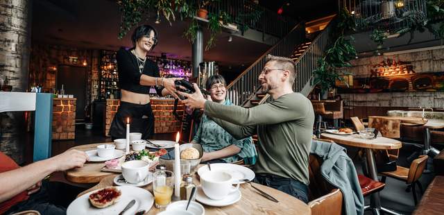 Übergabe Team-Frühstück in Braunschweig