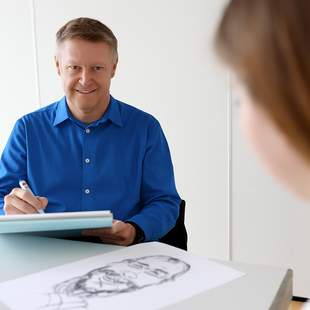 Karikaturen zeichnen (Schnellzeichnungen)