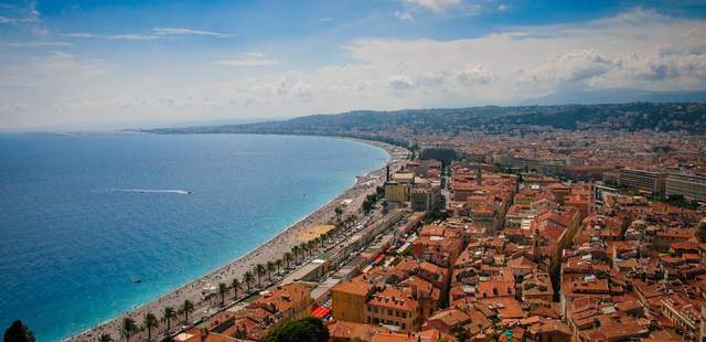 Stadtansicht von Nizza Incentive Reise Côte d`Azur