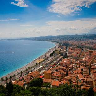 Stadtansicht von Nizza Incentive Reise Côte d`Azur
