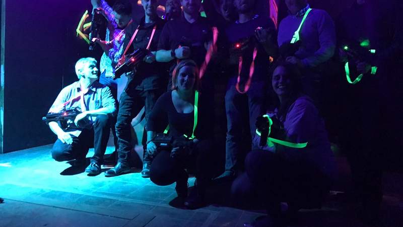 Mobiles Lasertag